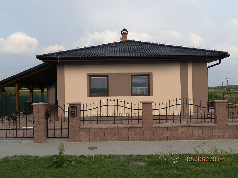 Rodinné domy - vizualizace fasád